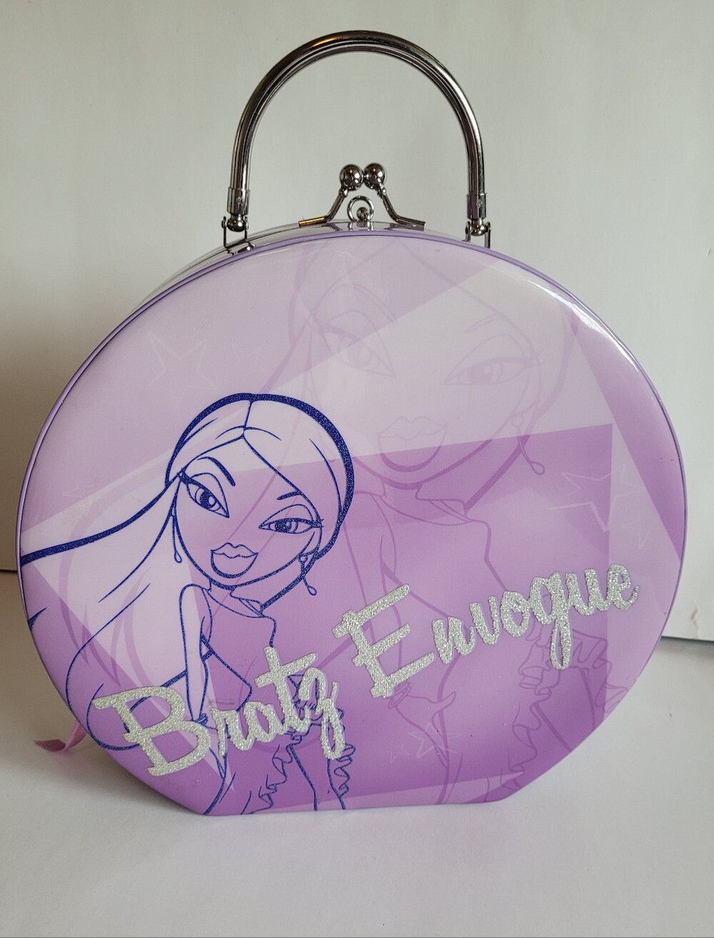 Bratz Doll EnVogue Fashion Organizer Hatbox Carrying Case Y2K Decor MGA